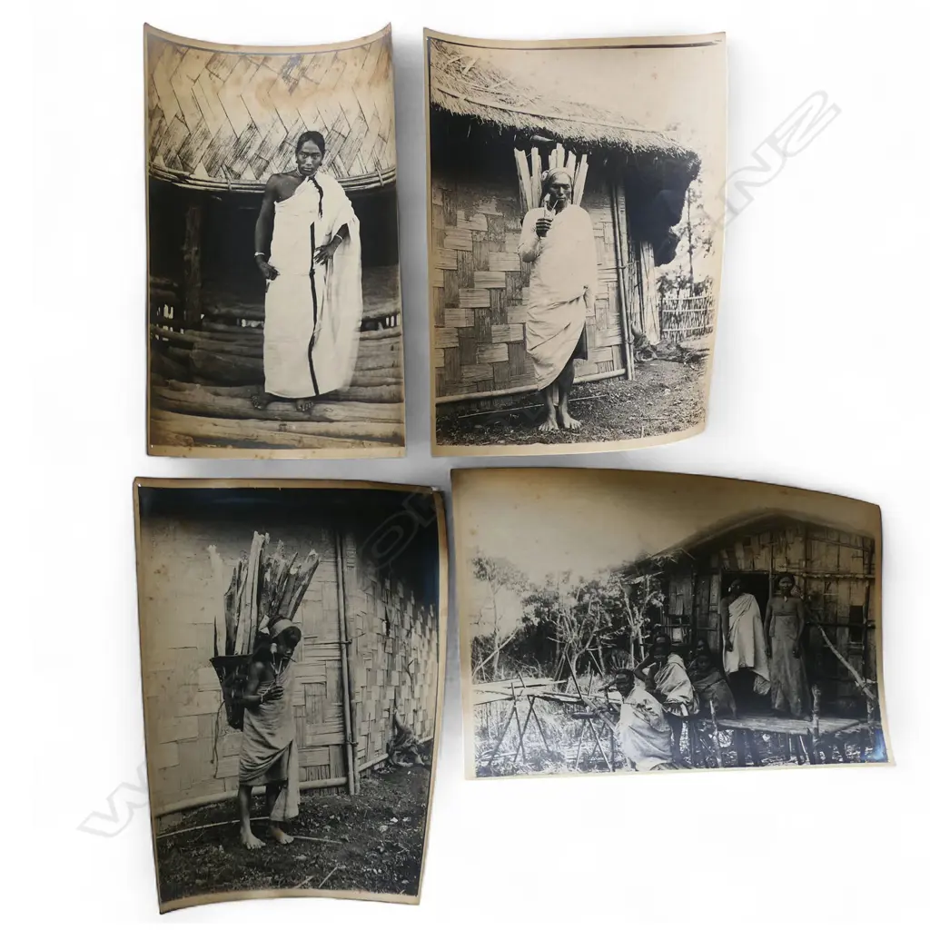 Unidentified photographer Collection of photographs of tribal groups in the Lushai Hills region, Image 1++